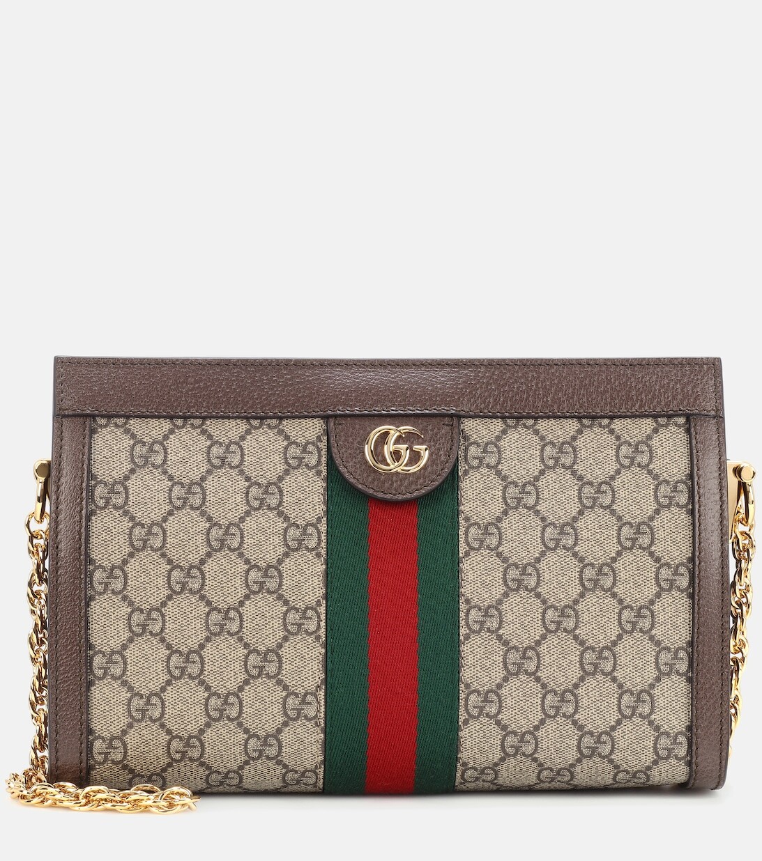 

Маленькая сумка через плечо Ophidia GG Gucci, коричневый