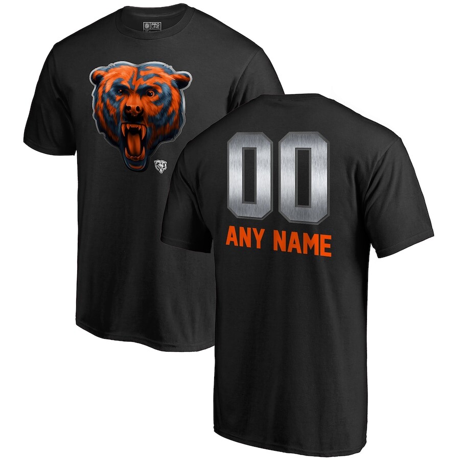 

Футболка с коротким рукавом Fanatics Branded Chicago Bears, черный