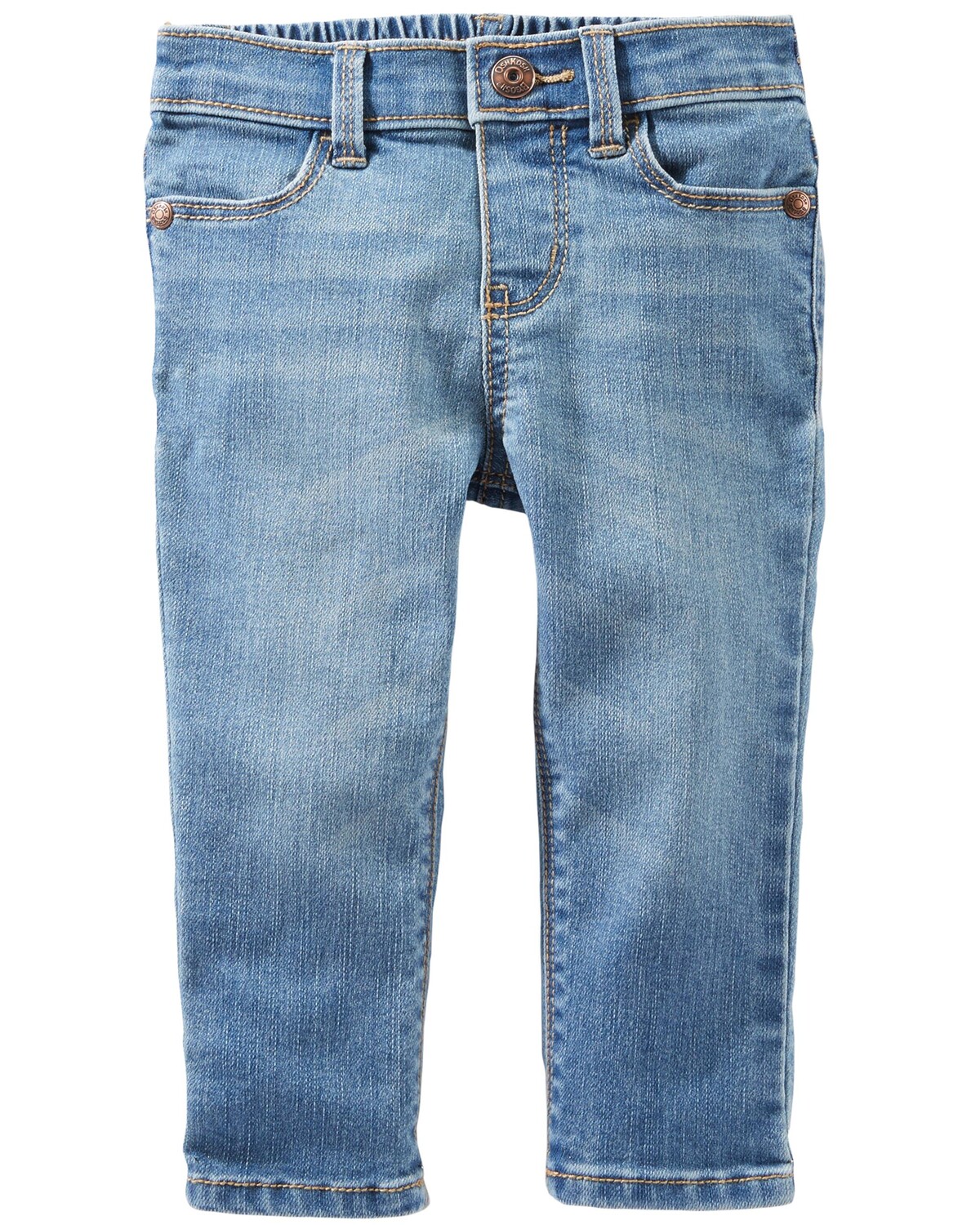 

Синие выстиранные джинсы Baby Skinny Leg Upstate Carter's