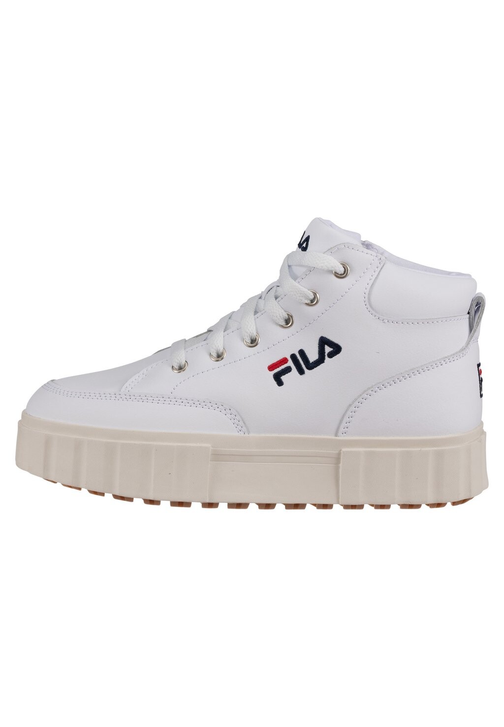 

Кроссовки высокие Fila, белый