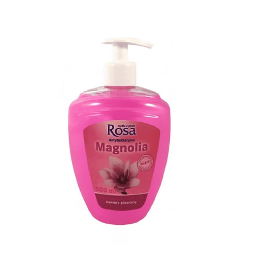 Роза, Магнолия Антибактериальное жидкое мыло, 500 мл, Rosa