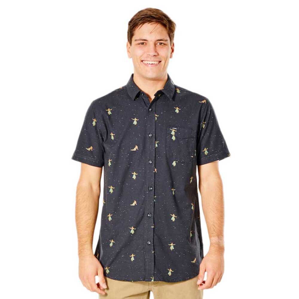 

Рубашка с коротким рукавом Rip Curl Hula Breach, черный