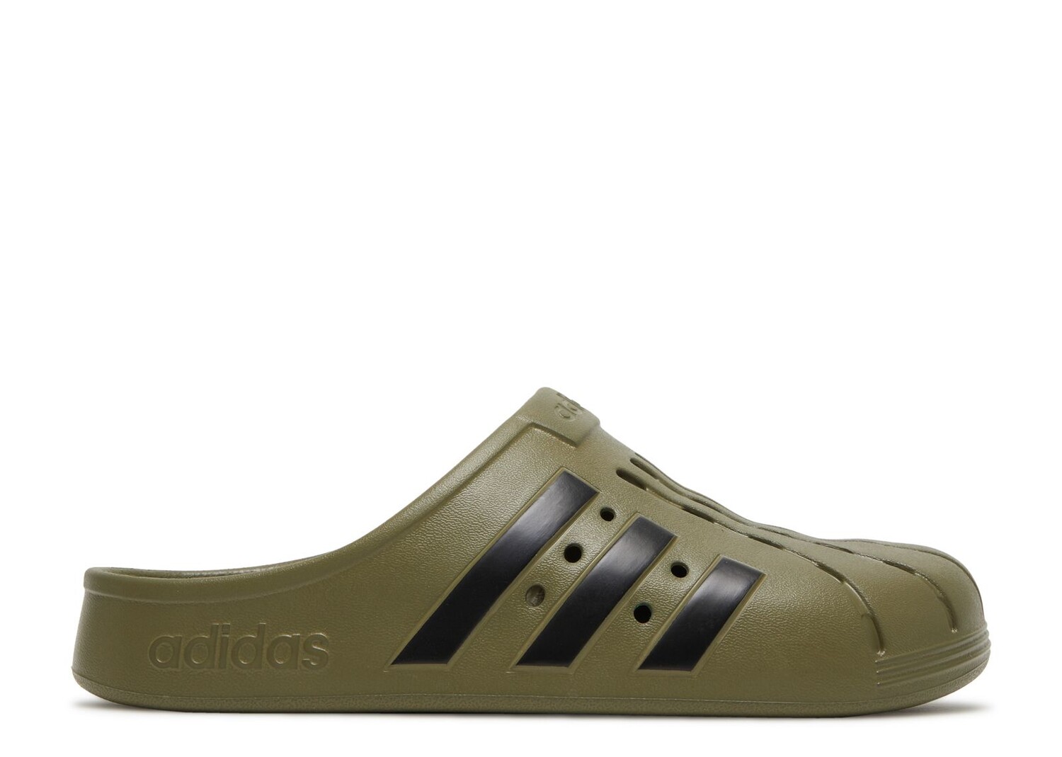 

Кроссовки adidas Adilette Clog 'Focus Olive', зеленый