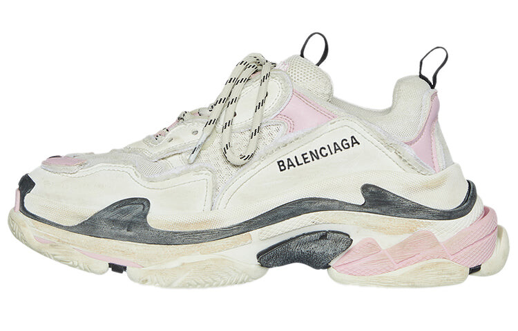 

Кроссовки женские Balenciaga Wmns Triple S Diy Daddy Shoes, белый