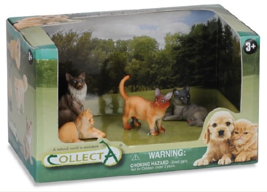 Collecta, Набор из 4 котов в упаковке