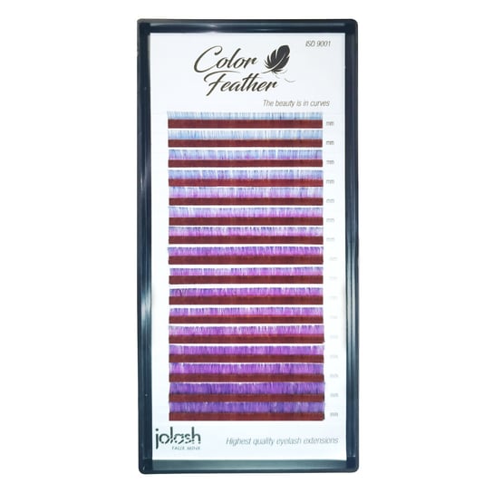 

Ресницы Color Feather Unicorn B, 0,07, MIX мм Jolash