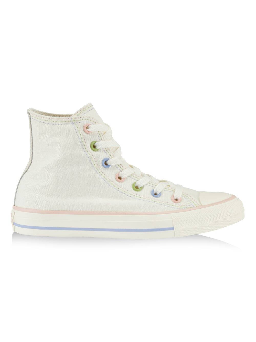 

Высокие кеды Chuck Taylor All Star из ткани и кожи Converse, розовый