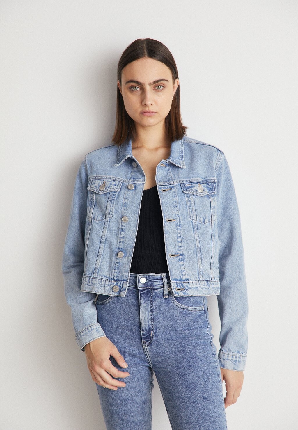 

Джинсовая куртка Tommy Jeans, Серый