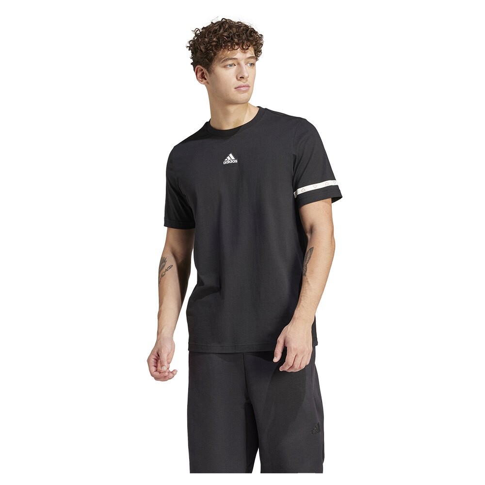 

Футболка с коротким рукавом adidas Bl Col, черный