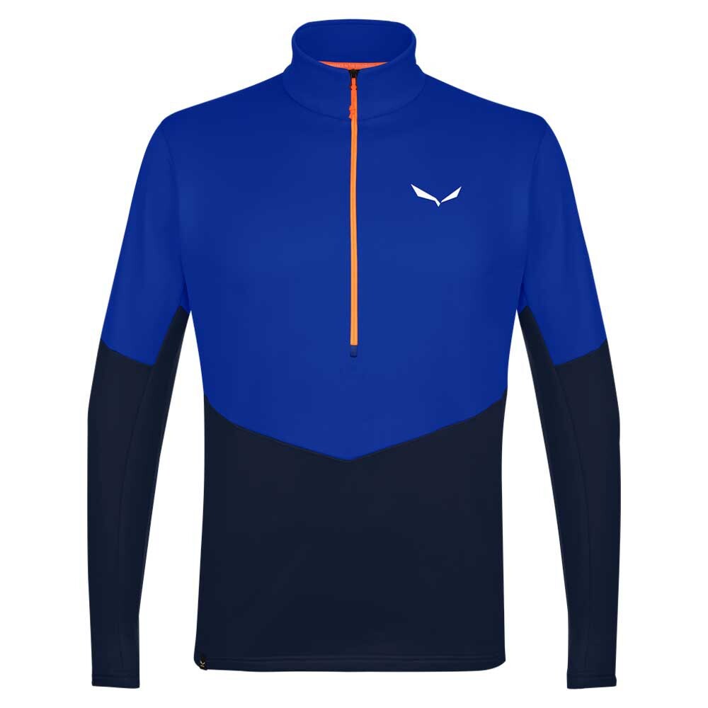 

Толстовка Salewa Puez Polarlite Half Zip, синий