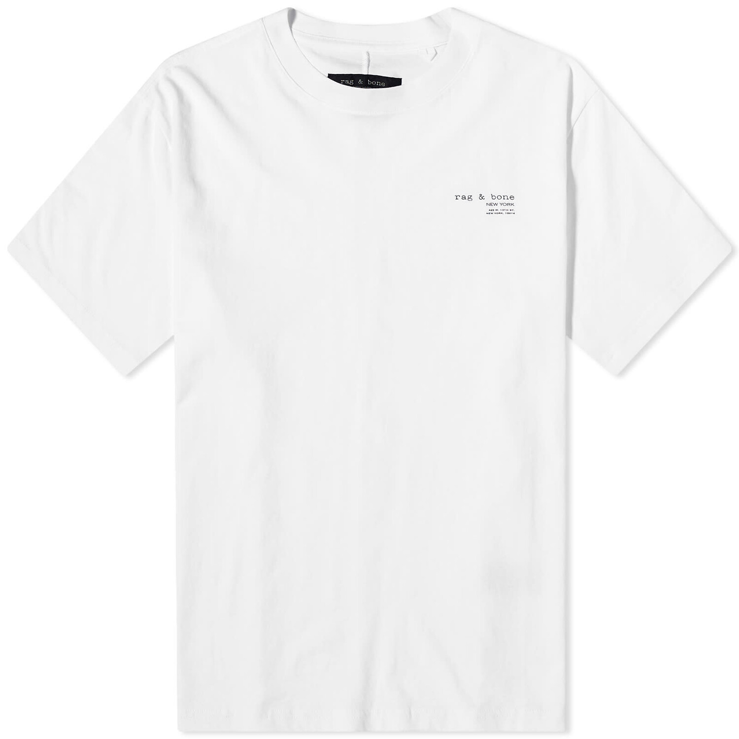 

Футболка Rag & Bone Logo, белый