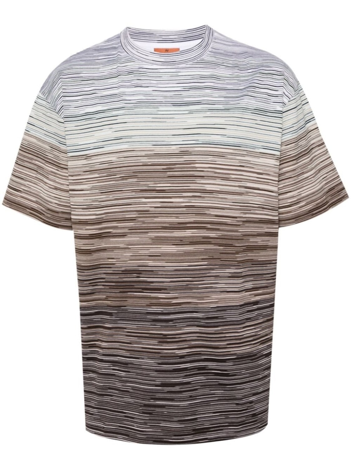 

Missoni футболка с узором, белый