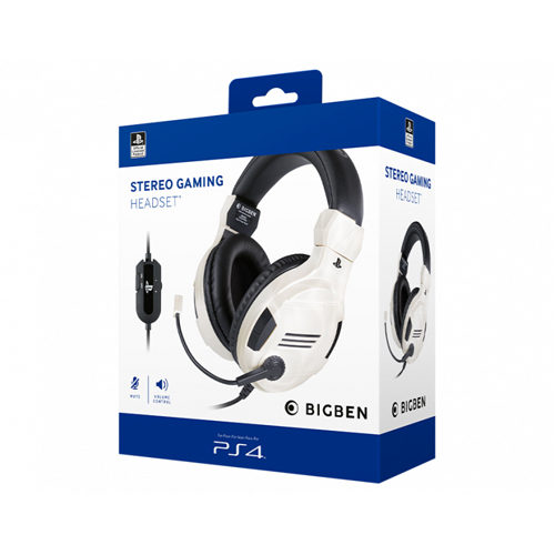 Bigben Sony Official Stereo Gaming Headset – White