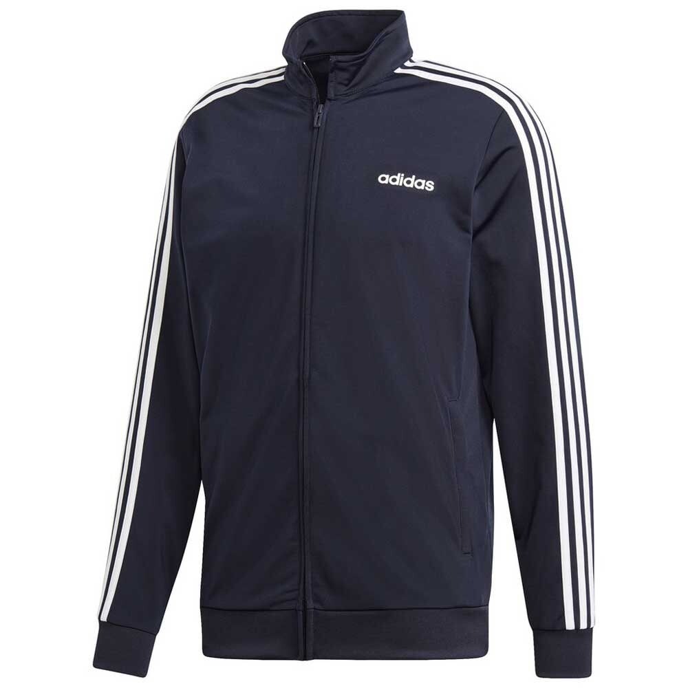 

Толстовка adidas Essentials 3 Stripes Tricot Track Top Regular Full Zip, синий