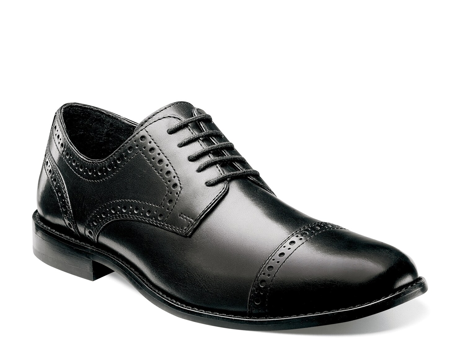 Ботинки Nunn Bush на шнуровке кожаные, черный