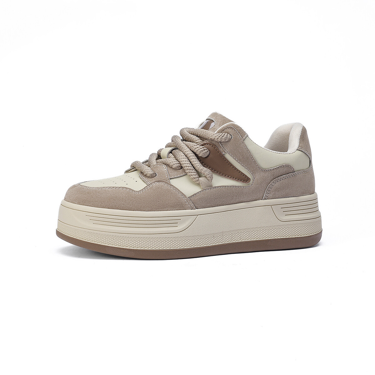 

Кроссовки D:FUSE SCANDINAVIA Skateboarding Shoes Women's Low-top, бежевый