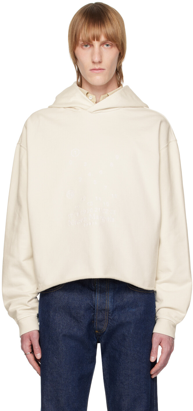 

Off-White худи с цифрами Maison Margiela