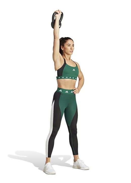 

Зеленые женские спортивные штаны Adidas