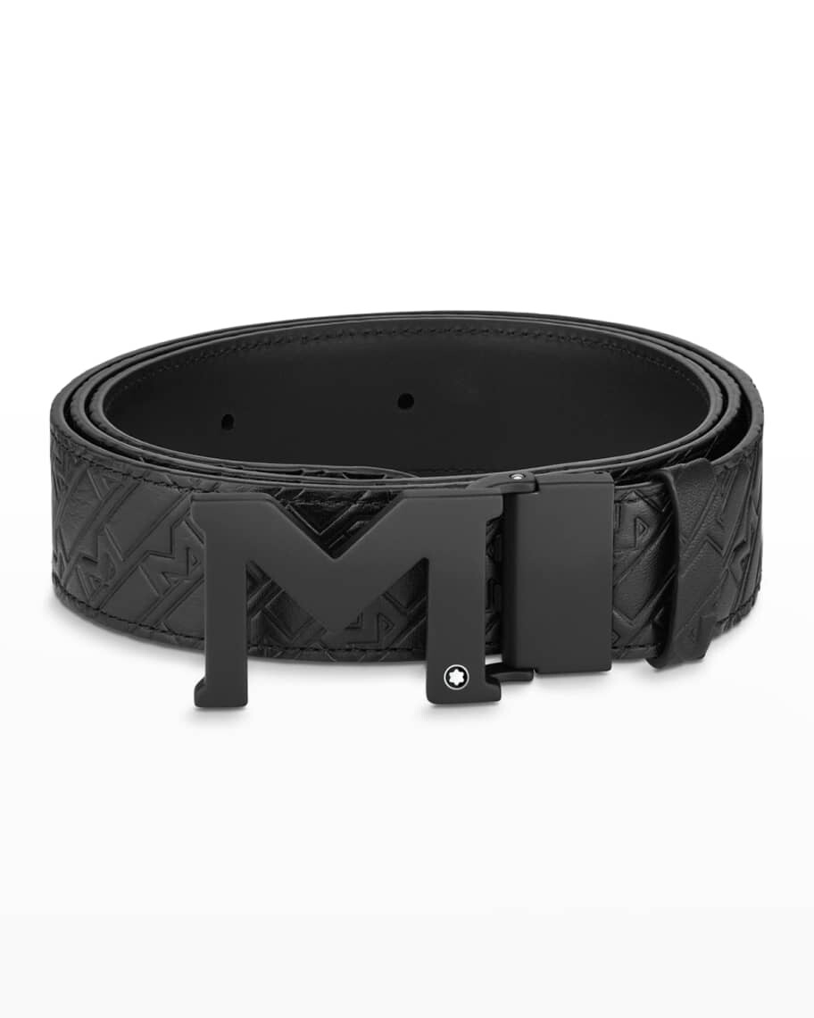 

Мужской двусторонний кожаный ремень M-Monogram Montblanc