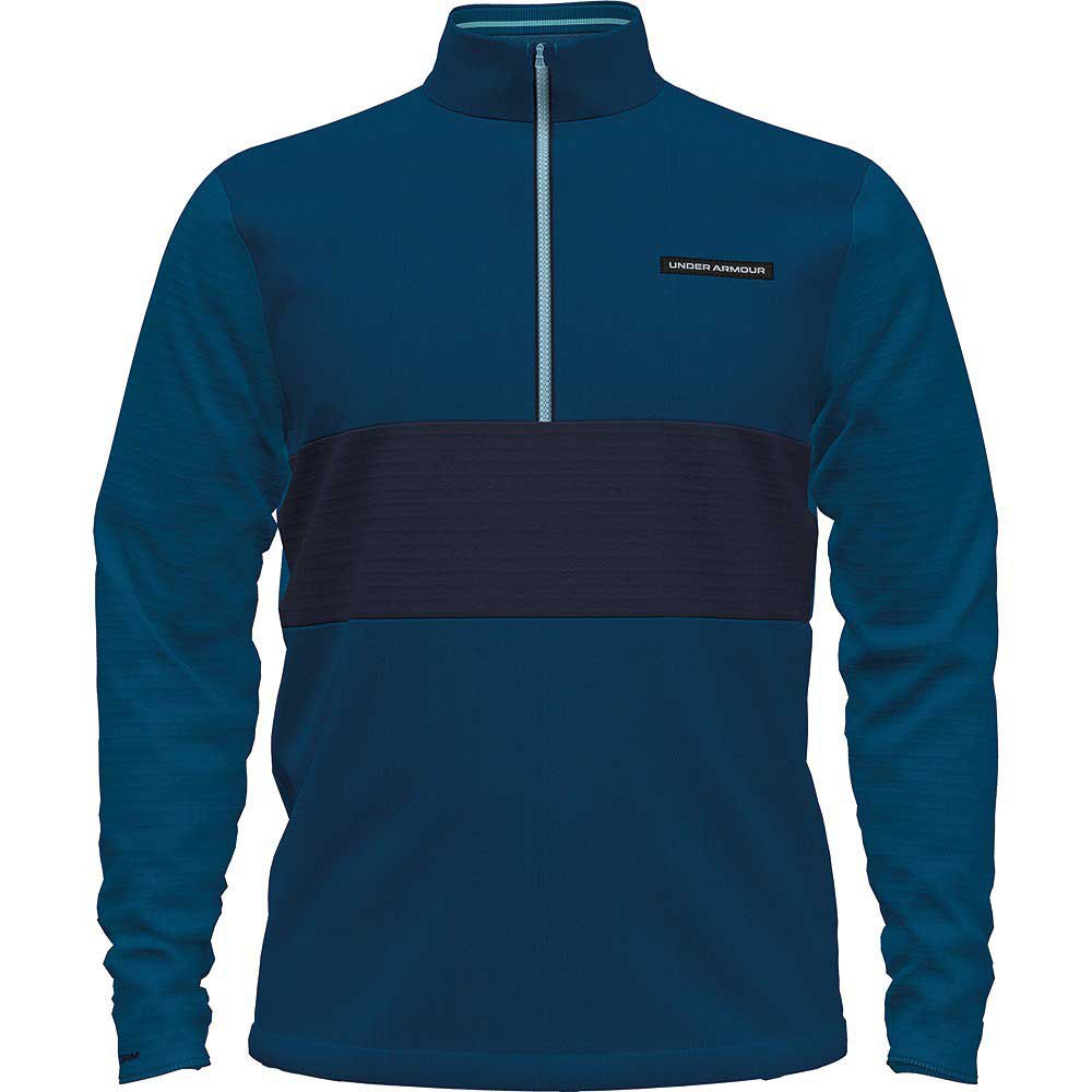 Толстовка Under Armour Golf Storm Daytona Half Zip, синий футболка under armour размер xs синий