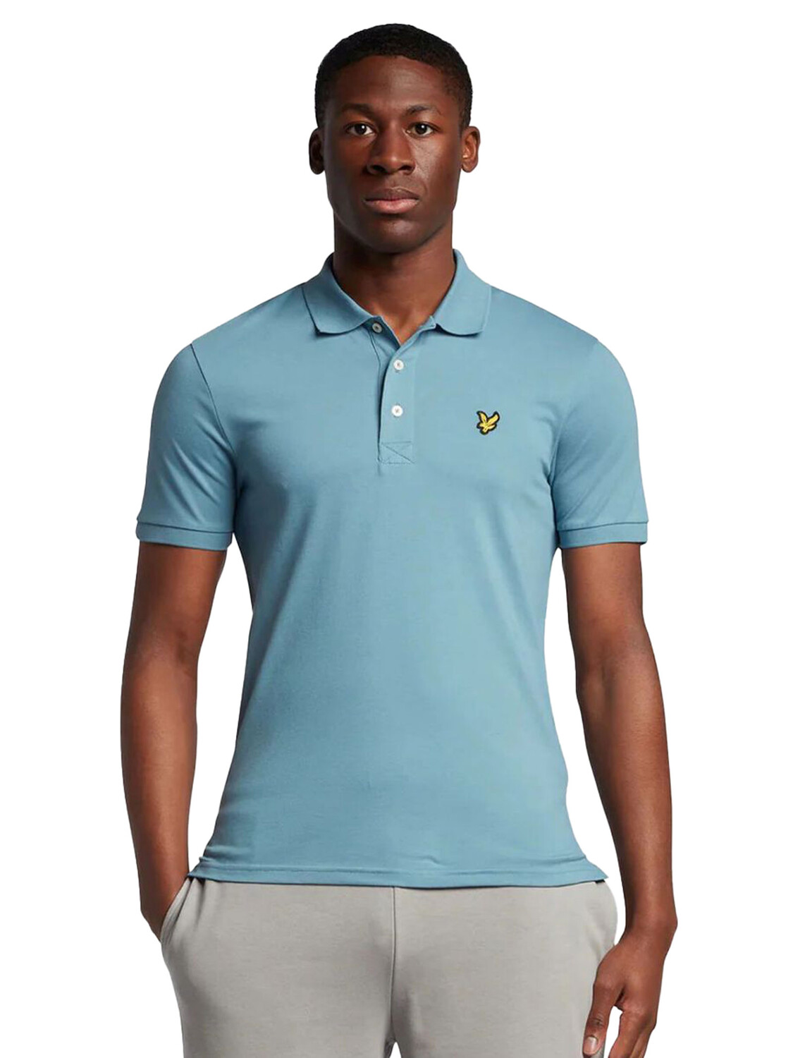 

LYLE & SCOTT Рубашка-поло из пике, синий