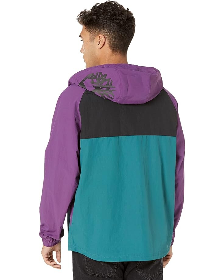 

Куртка Timberland Youth Culture Windbreaker Jacket, цвет Plum/Black/Atlantic