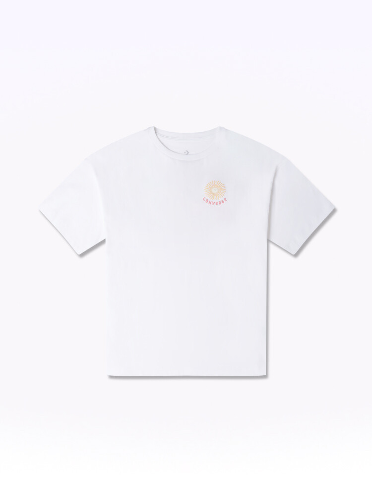 

Футболка женская Converse с принтом, белый