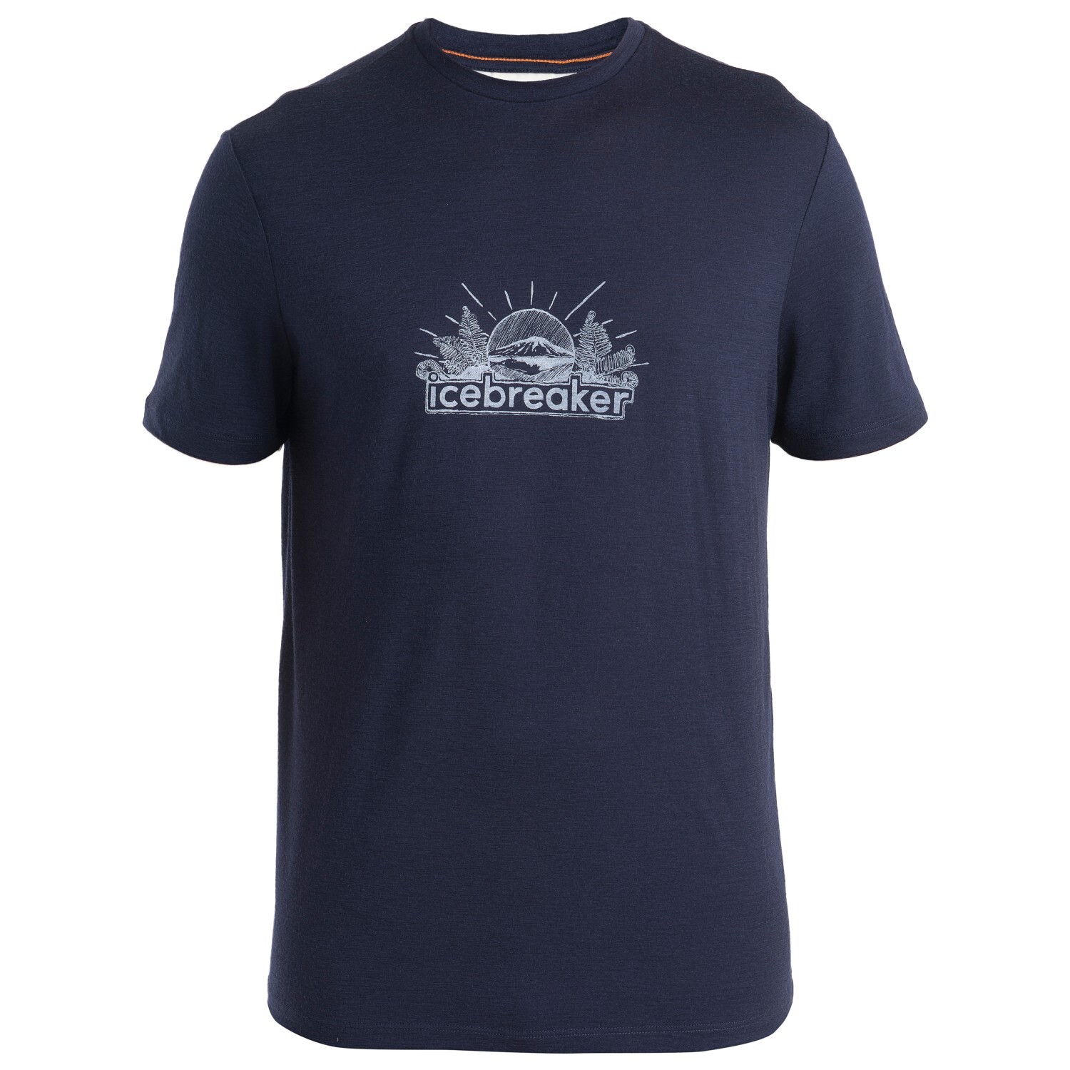

Рубашка из мериноса Icebreaker Merino 150 Tech Lite III S/S IB Grown Naturally, цвет Midnight Navy