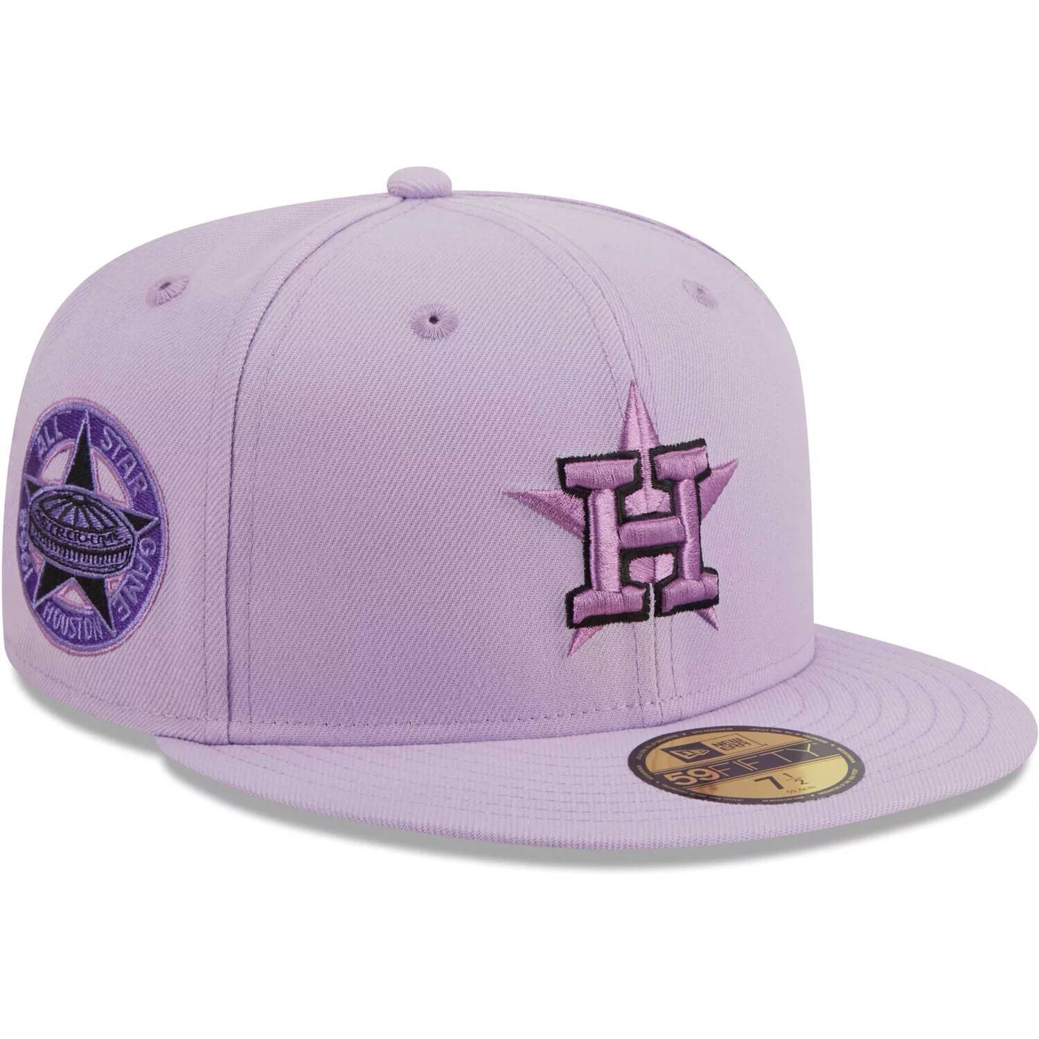 

Мужская приталенная шляпа New Era Lavender Houston Astros 59FIFTY