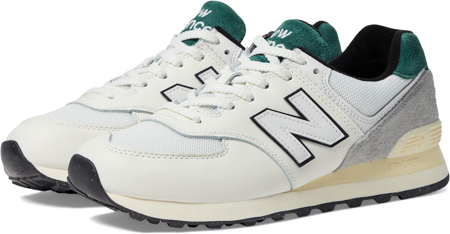 

Кроссовки U574v2 New Balance, цвет White/Green