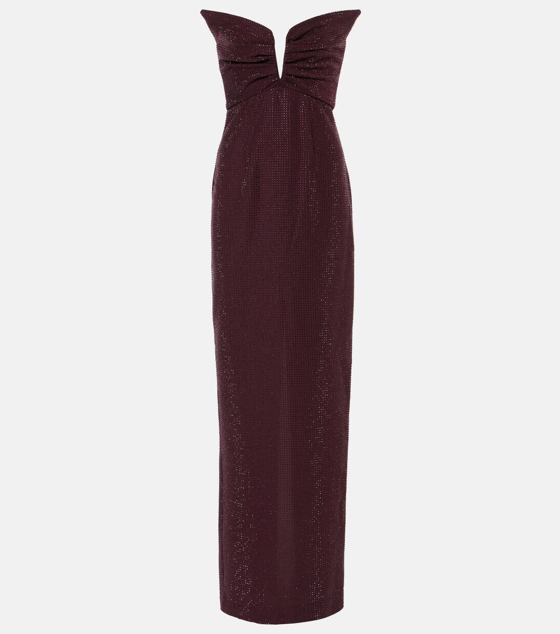 

Платье, украшенное кристаллами Roland Mouret, цвет aubergine