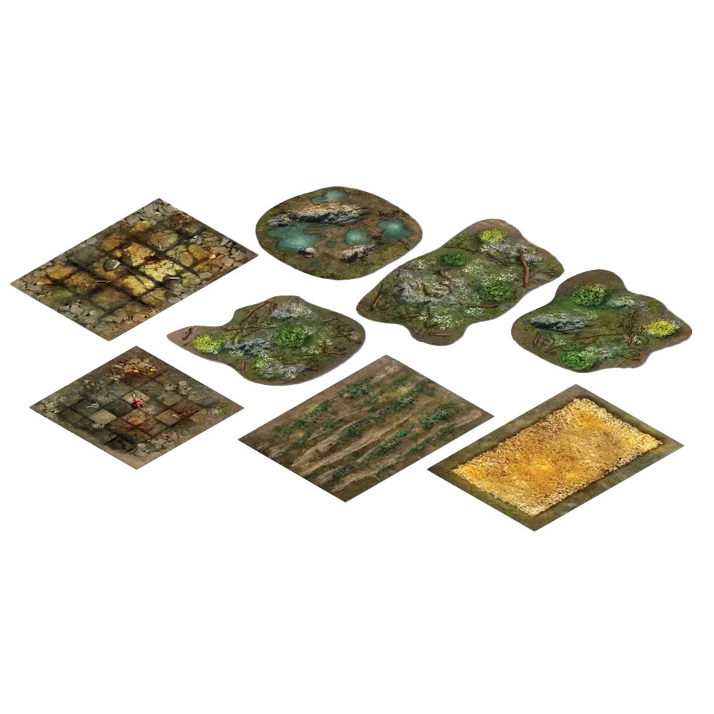 

Миниатюра Mantic Games Terrain Crate: Fantasy Gaming - Neoprene Templates (8)