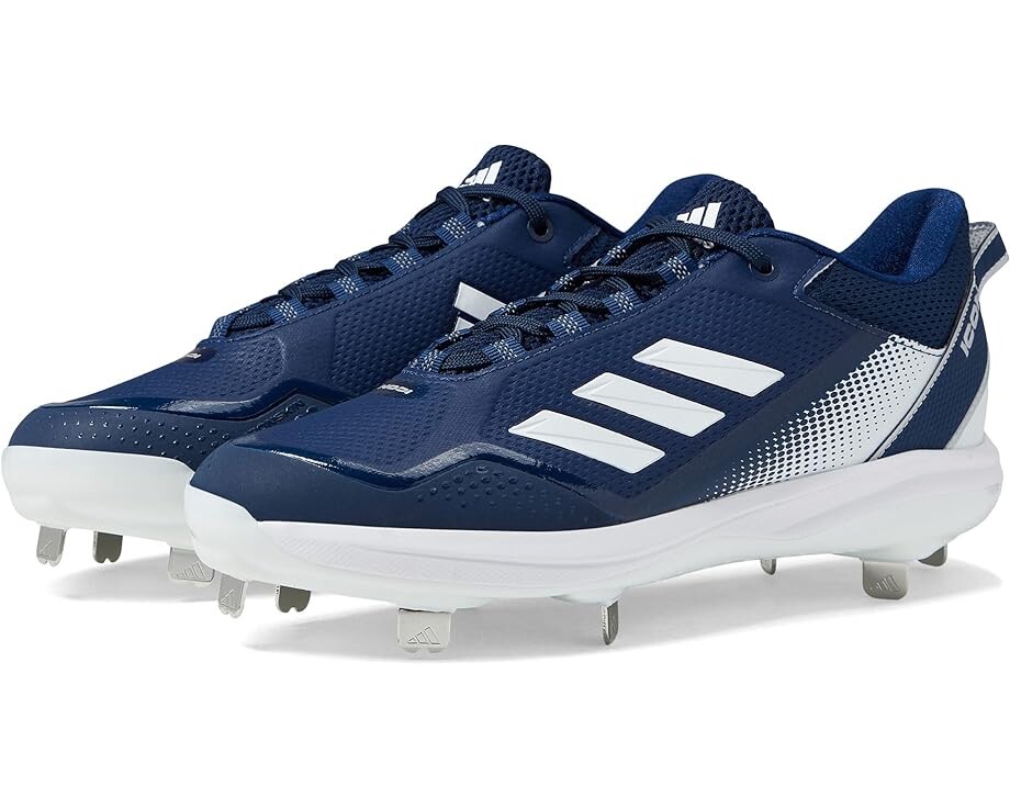 

Кроссовки Adidas Icon 7 Baseball Cleats, цвет White/Team Navy Blue/Team Navy Blue