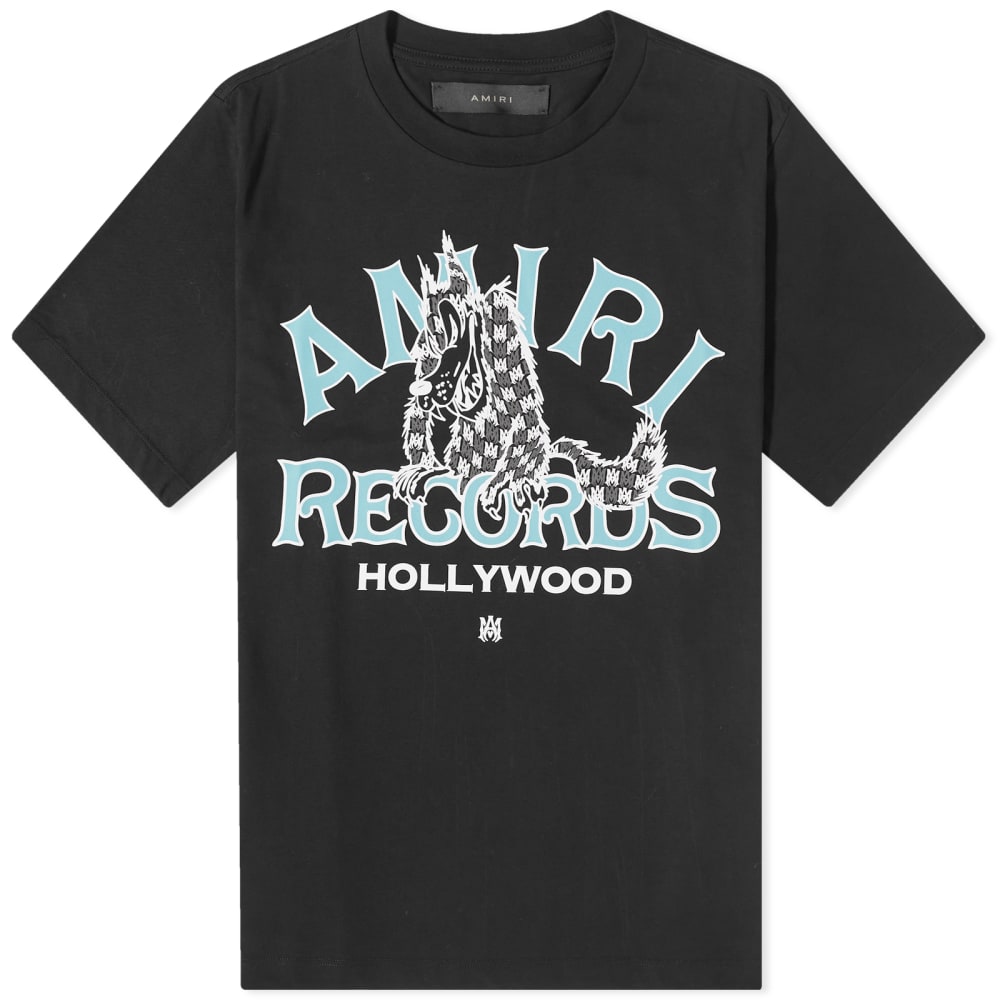 

Футболка AMIRI Records с волком, черный