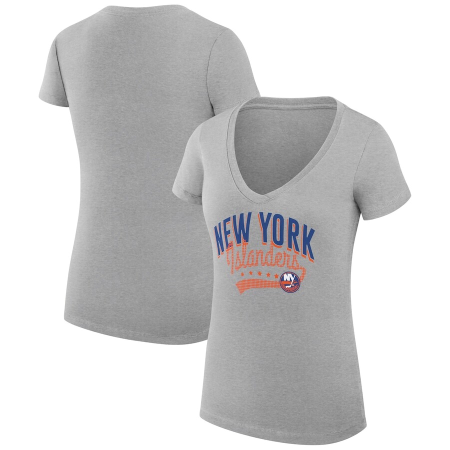 

Футболка с коротким рукавом G-III 4Her by Carl Banks New York Islanders, серый
