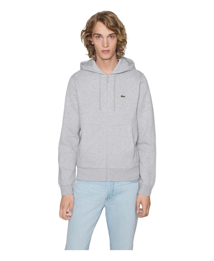 

Толстовка с капюшоном Lacoste, серый