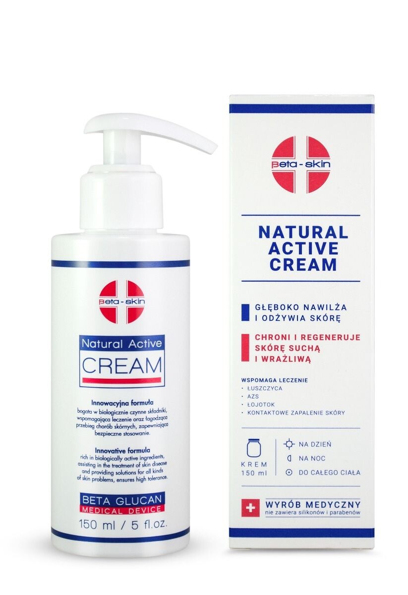 

Крем для лица и тела Beta Skin Natural Active, 150 мл
