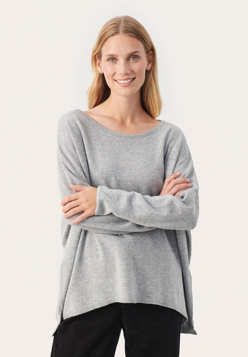 

Свитшот Part Two TILAPW PU, цвет light grey melange
