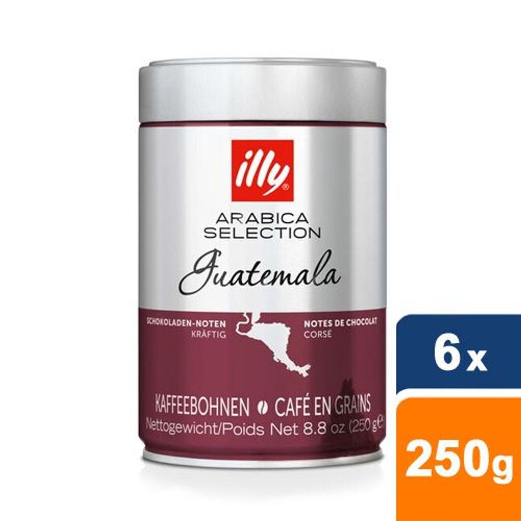 

Illy - Арабика Selection Гватемала в зернах - 6x 250г