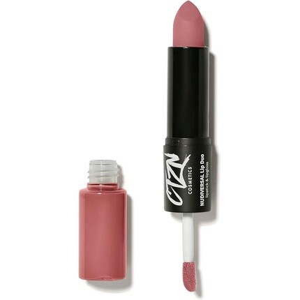 

CTZN Cosmetics Nudiversal Lip Duo Губная помада и блеск для губ Vegan, Inclusive Beauty Shade 2 Bali Los Angeles