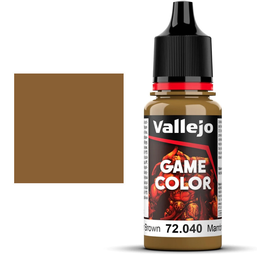 

Миниатюра Vallejo Vallejo Game Color: Leather Brown (18ml)