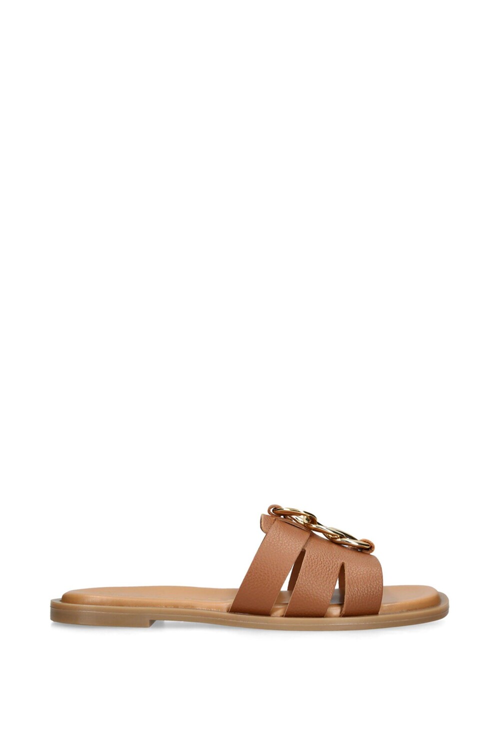 

Кожаные сандалии Raelle KG Kurt Geiger, коричневый