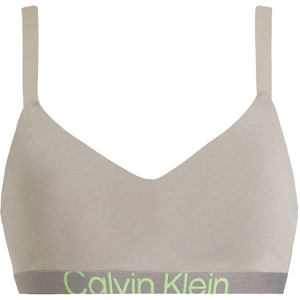 Бюстгальтер Calvin Klein Lghtly Lined Bralette Bra, зеленый