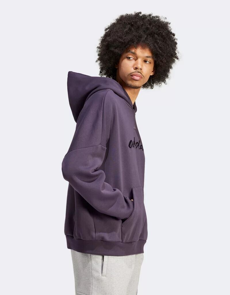

Черная худи adidas с аппликацией adidas Originals
