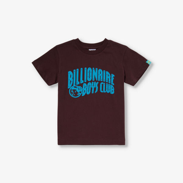 

Футболка из хлопкового трикотажа с логотипом, 8 лет Billionaire Boys Club, коричневый
