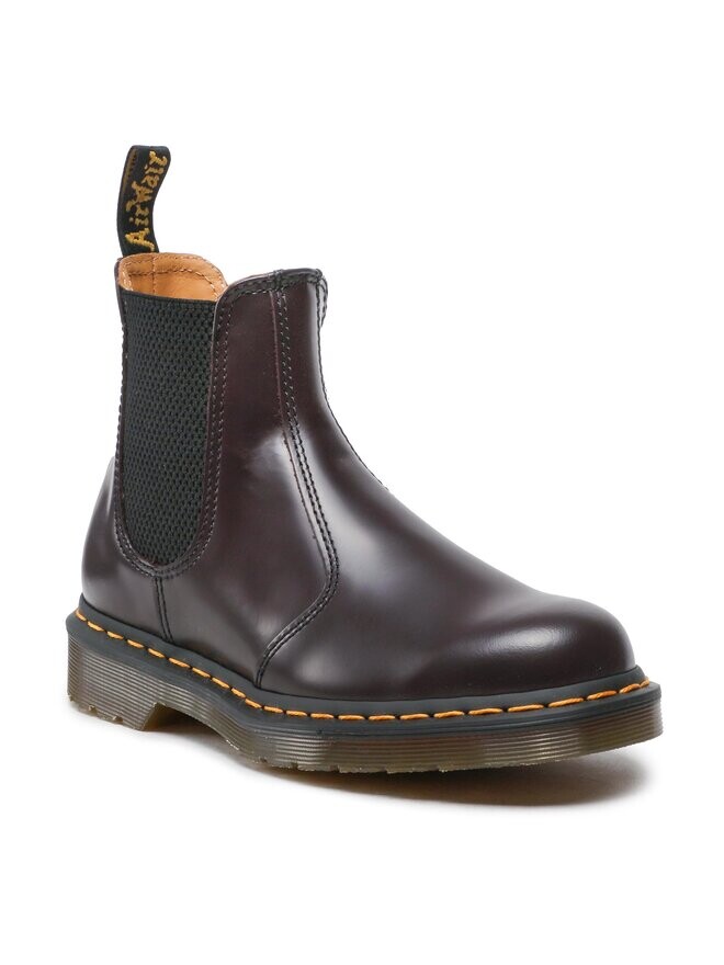 

Ботильоны Dr. Martens, бургундия