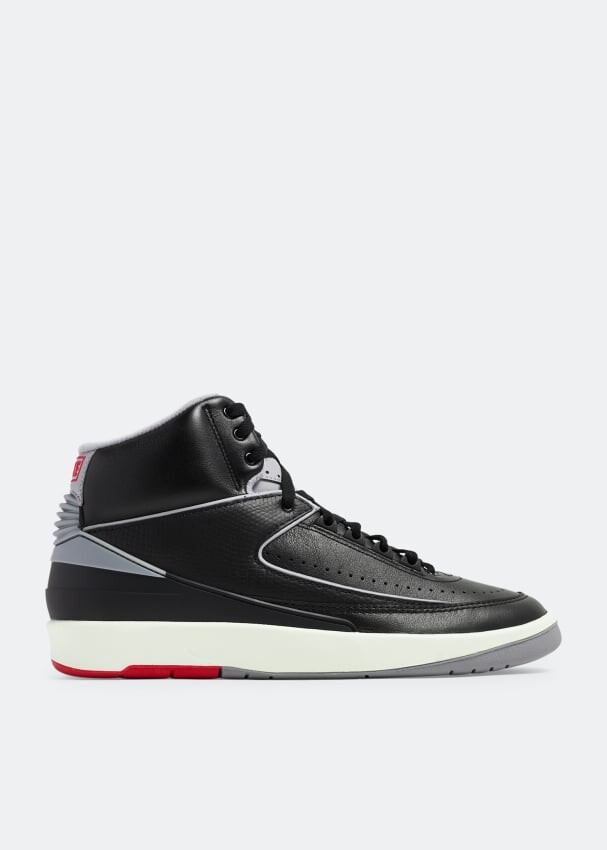 

Кроссовки Nike Air Jordan 2 'Black Cement', черный