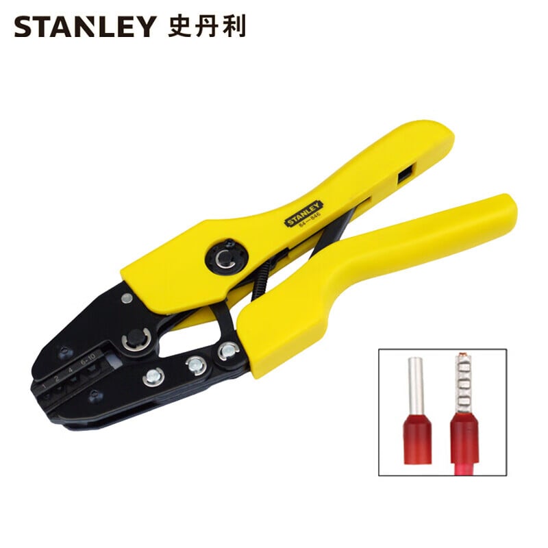 STANLEY Stanley A серия Европейские обжимные клещи для клемм 4–10 мм² 84-848-22