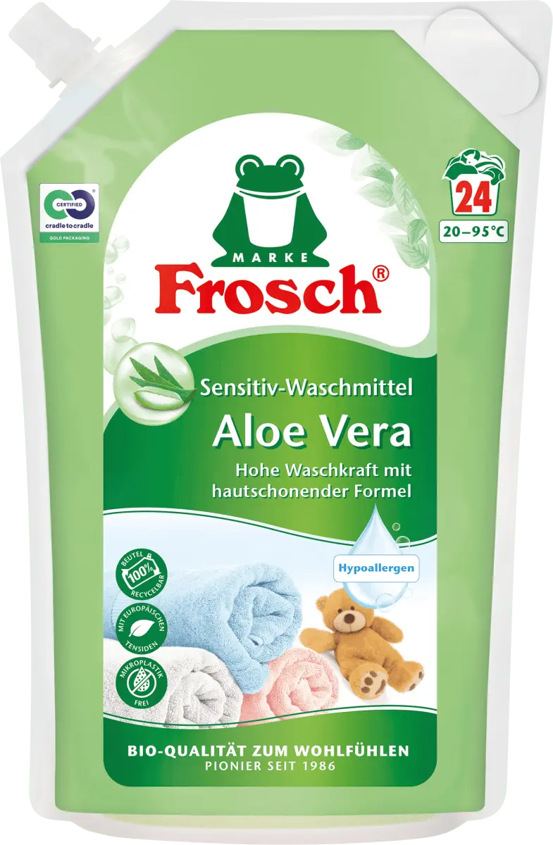 

Моющее средство Liquid Sensitive Aloe Vera 240 мл Frosch