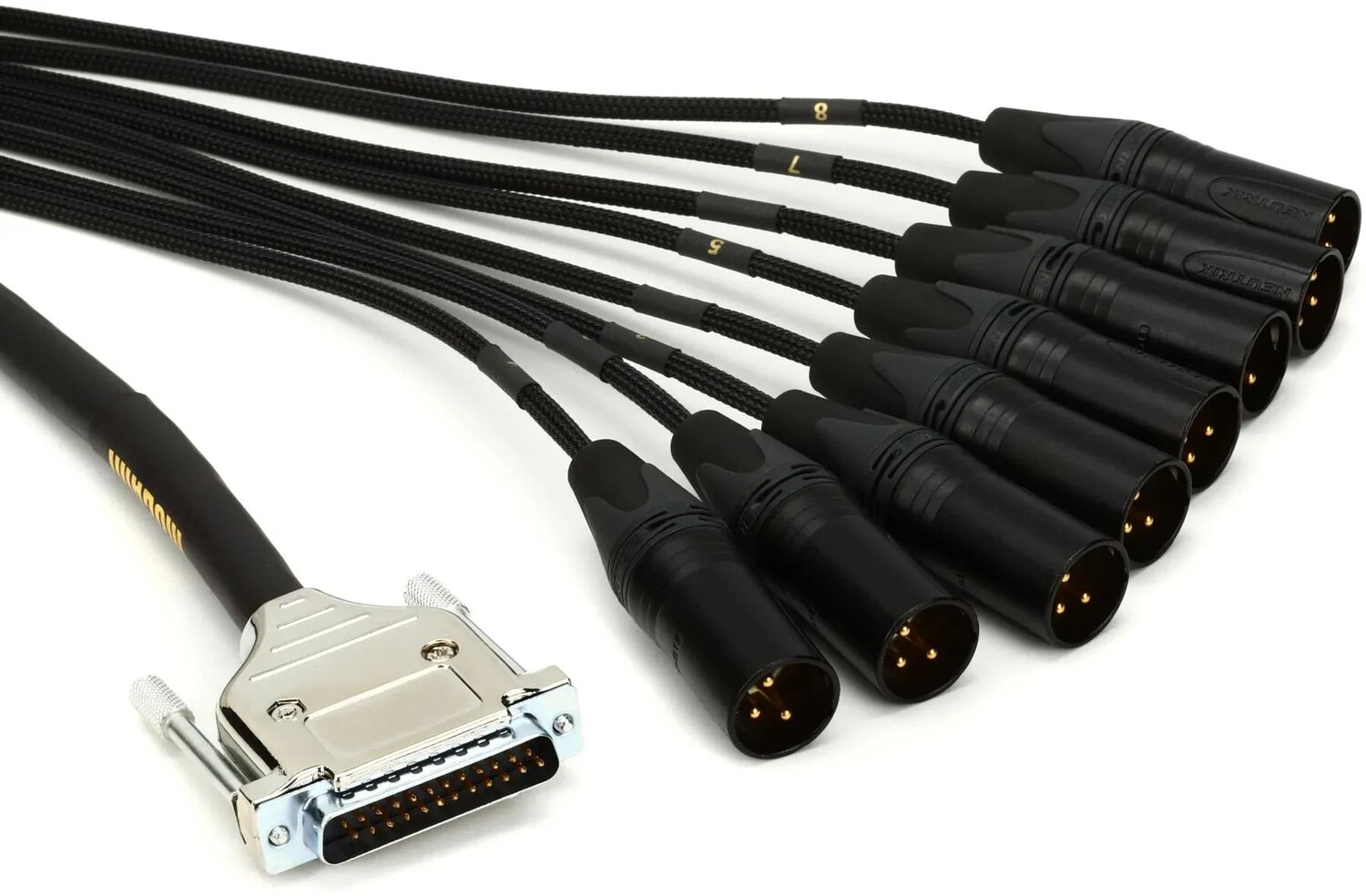 

Mogami Gold DB25-XLRM 8-канальный аналоговый интерфейсный кабель — 25 футов